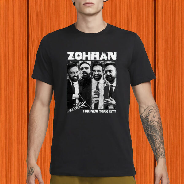 Zohran For New York City Bootleg T-Shirt – Retro Rank Zohran 90s Style Shirt