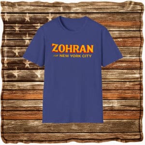 Zohran For New York City T-Shirt – Mayor Mamdani 2025 Shirt