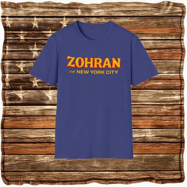 Zohran For New York City T-Shirt – Mayor Mamdani 2025 Shirt