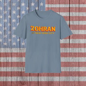 Zohran For New York City T-Shirt – Mayor Mamdani 2025 Shirt