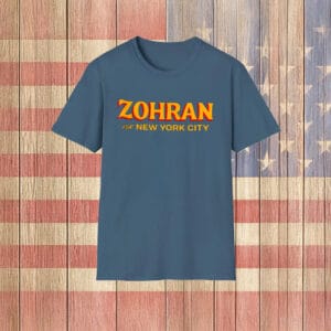 Zohran For New York City T-Shirt – Mayor Mamdani 2025 Shirt