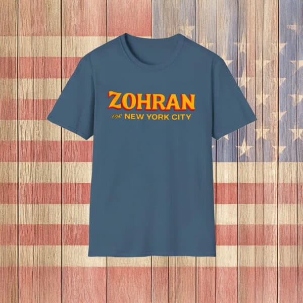 Zohran For New York City T-Shirt – Mayor Mamdani 2025 Shirt