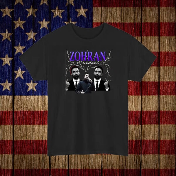 Zohran Mamdani Bootleg Shirt – Retro 90s Graphic Tee, Bella Canvas T-Shirt