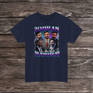 Zohran Mamdani Lightning Bootleg T-Shirt – Retro 90s NYC Mayor Shirt