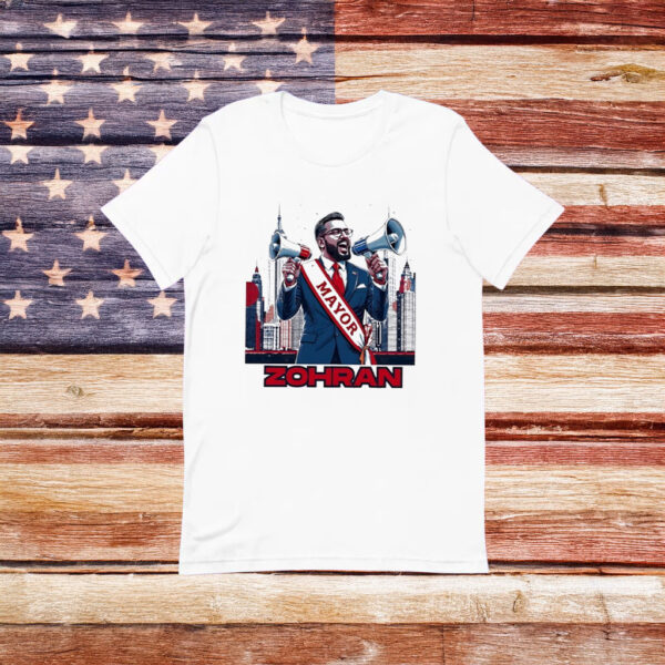 Zohran Mamdani Mayor T-Shirt – Political Campaign Shirt