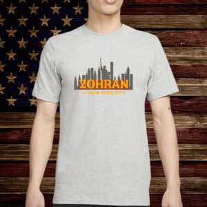 Zohran Mamdani NYC Shirt – Statue of Liberty Skyline Tee, Progressive New York City Political Shirt