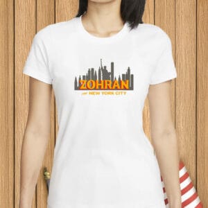 Zohran Mamdani NYC Shirt – Statue of Liberty Skyline Tee, Progressive New York City Political Shirt