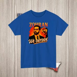 Zohran Mamdani We Outside Bootleg T-Shirt
