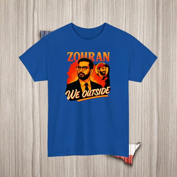 Zohran Mamdani We Outside Bootleg T-Shirt
