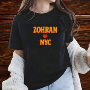 Zohran Mamdani for Mayor 2025 Tee, Zohran ❤️ NYC Shirt
