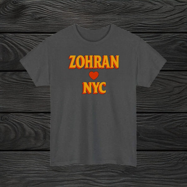 Zohran Mamdani for Mayor 2025 Tee, Zohran ❤️ NYC Shirt