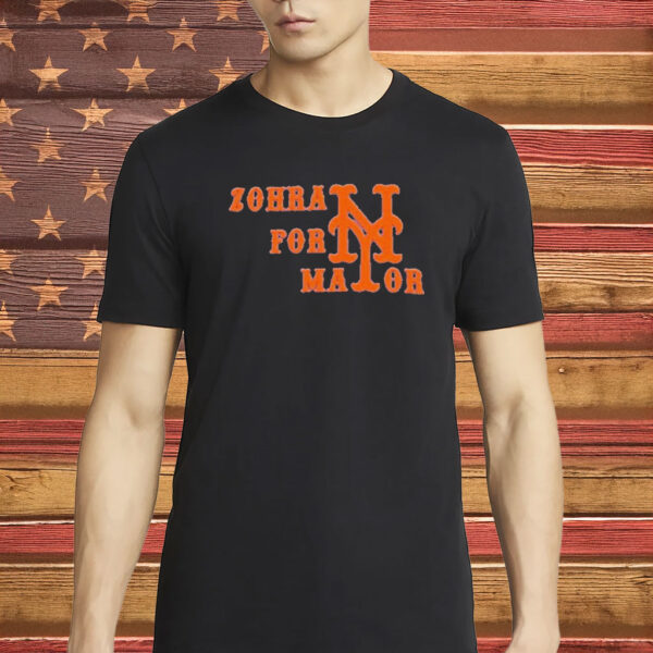 Zohran for Mayor T-Shirt – NYC Mets-Inspired Campaign Shirt