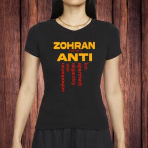 Zohran for New York City Anti T-Shirt – Anti-ICE, Anti-Apartheid, Anti-Oligarchy Tee – Mayor Mamdani 2025 Shirt