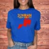 Zohran for New York City Map T-Shirt – Mayor Mamdani 2025 Shirt