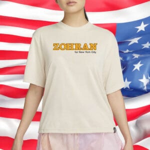 Zohran for New York City T-Shirt – Minimalist Political Campaign Tee – Zohran Mamdani NYC Mayor 2025 Shirt