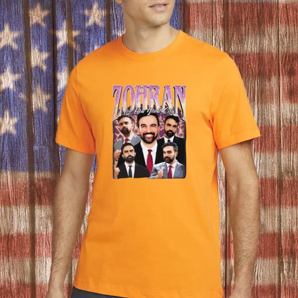 Zohran for New York City Tee – Bootleg 90s Vintage Shirt, Zohran Mamdani 2025 Political T-Shirt