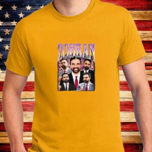 Zohran for New York City Tee – Bootleg 90s Vintage Shirt, Zohran Mamdani 2025 Political T-Shirt