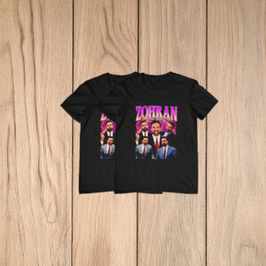90s Retro Graphic Tee - Zohran Mamdani for New York City Shirt