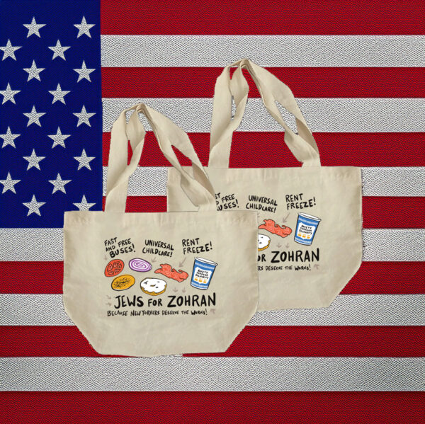 Jews for Zohran Tote Bags