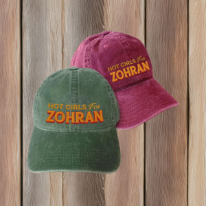 Mayor Mamdani 2025 Hot Girls For Zohran Embroidered Cap