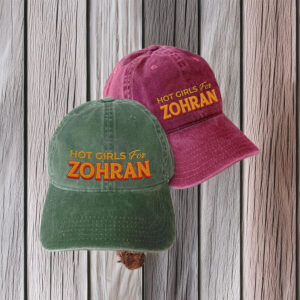 Mayor Mamdani 2025 Hot Girls For Zohran Embroidered Cap