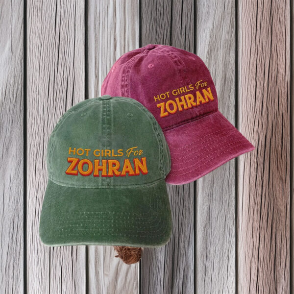 Mayor Mamdani 2025 Hot Girls For Zohran Embroidered Cap