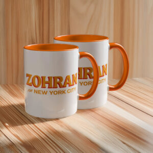 Mayor Mamdani 2025 Mug – Zohran for NYC Accent Coffee Mug