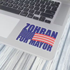NYC Election 2025, Vote Zohran Campaign Decal-Zohran For Mayor Sticker