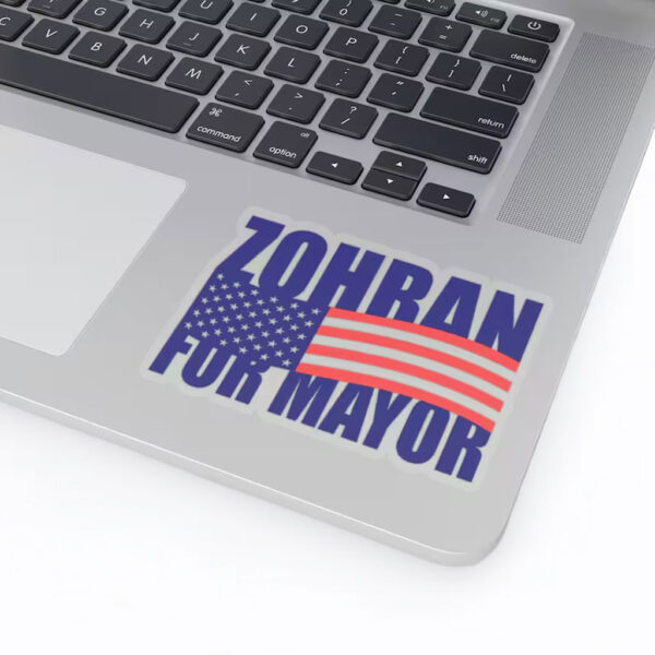 NYC Election 2025, Vote Zohran Campaign Decal-Zohran For Mayor Sticker