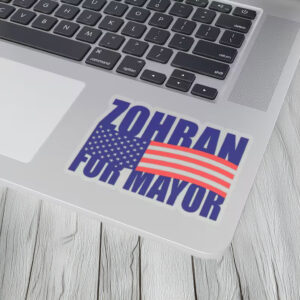 NYC Election 2025, Vote Zohran Campaign Decal-Zohran For Mayor Sticker