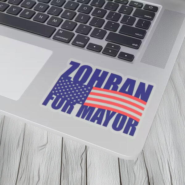 NYC Election 2025, Vote Zohran Campaign Decal-Zohran For Mayor Sticker