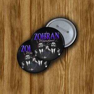 NYC Progressive Campaign Badge 2025-Zohran Mamdani Pin Button