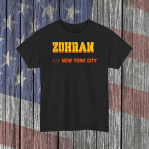 NYC Unisex Jersey Graphic Tee, Lightweight Short Sleeve Top, Zohran for New York City T-Shirt