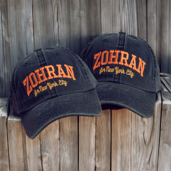 NYC’s First Muslim Mayor Progressive Cap, Vote Zohran Hat
