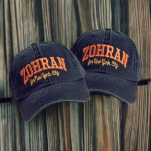 NYC’s First Muslim Mayor Progressive Cap, Vote Zohran Hat