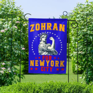 NYC’s First Muslim Mayor-Zohran for New York City Mayor 2025 Garden Flag