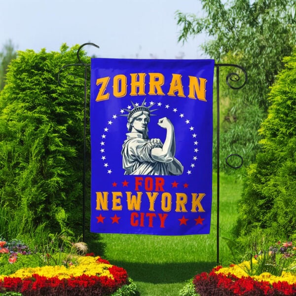 NYC’s First Muslim Mayor-Zohran for New York City Mayor 2025 Garden Flag