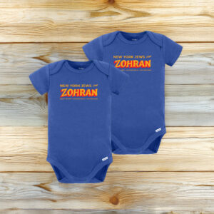 New York Jews for Zohran Onesies Shirt