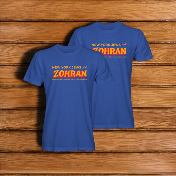 New York Jews for Zohran Shirt – Progressive Campaign Tee