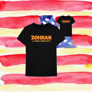 Official Campaign Supporter Tee, Zohran For New York City T-Shirt