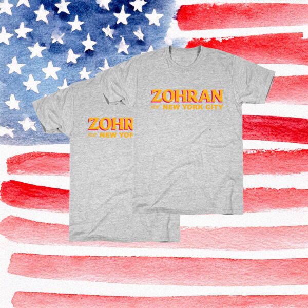 Official NYC Campaign Tee, Zohran For New York City T-Shirt