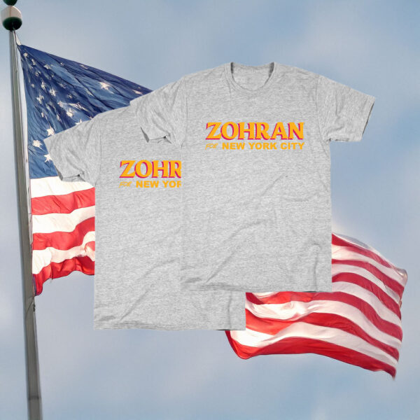 Official NYC Campaign Tee, Zohran For New York City T-Shirt