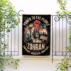 Power To The People NYC 2025- Zohran Fight For Us Garden Flag