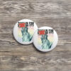 Statue of Liberty Campaign Badge-Zohran For New York City Fight For Us Pin Button