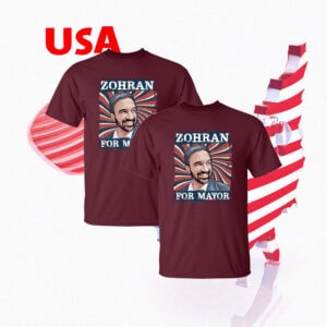 Support Zohran Mamdani-Zohran For Mayor Political T-Shirt