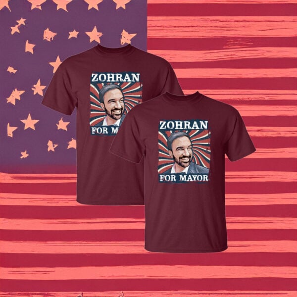 Support Zohran Mamdani-Zohran For Mayor Political T-Shirt