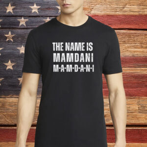 The Name Is Mamdani T-Shirt – Zohran Mamdani Unisex Softstyle Tee, NYC Mayor Election Shirt