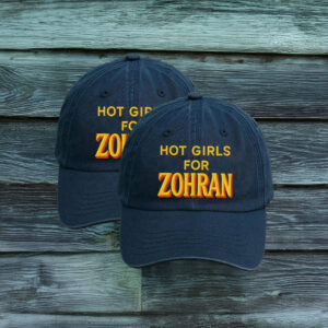 Vote Zohran Cap, Embroidered Hot Girls For Zohran Hat