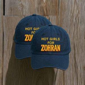 Vote Zohran Cap, Embroidered Hot Girls For Zohran Hat