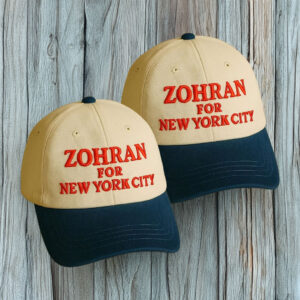 Vote Zohran Cap-Embroidered Zohran For New York City Hat